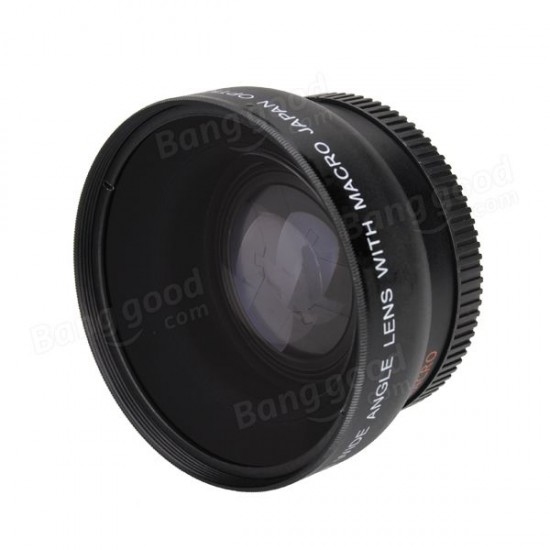 Neutral 0.45X 52MM XF-52W Wide Angle Marco Lens For Nikon And Others
