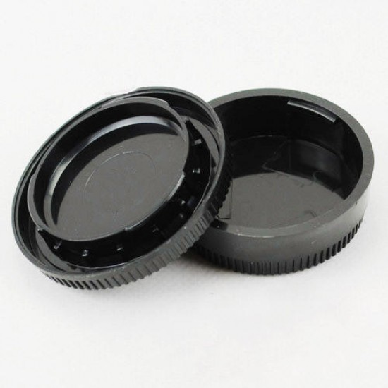 Rear Lens Cover and Camera Body Cap For Nikon D7000 D5100 D5000