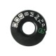 Replacement Dial Mode Interface Cap For Canon EOS 5D Mark III 5D3 Part