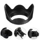 Universal DCII 52mm Screw Mount Flower Lens Hood For Canon Nikon DSLR Digital Camera Video Universal DCII 52mm Screw Mount Flower Lens Hood For Canon Nikon DSLR Digital Camera Video