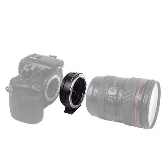 EF-M1 Auto Focus Exif Lens Adapter for Canon EOS EF EF-S Lens to M4/3 Camera GH4 GH5 GF6 GF1 GX1 GX7 E-M5 E-M10 E-PL5