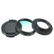 37mm Gradual Green UV Lens Filter Kit for Gopro Hero 3 3 Plus