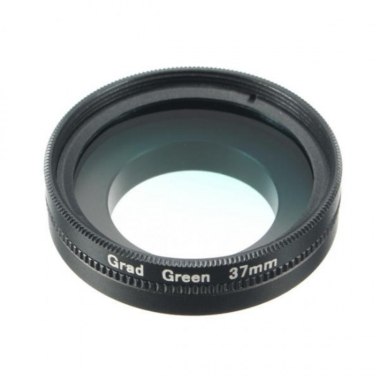 37mm Gradual Green UV Lens Filter Kit for Gopro Hero 3 3 Plus