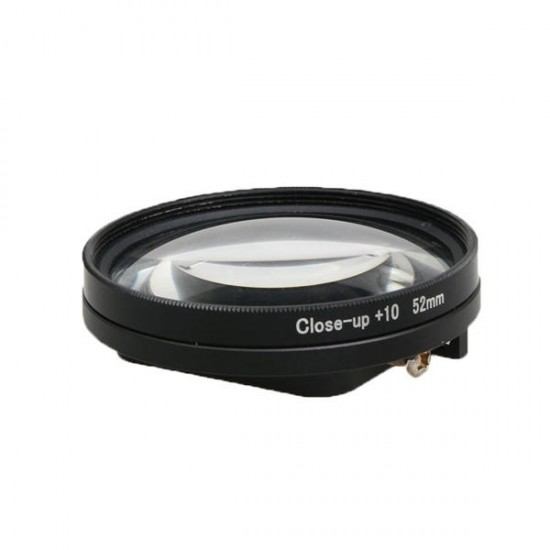 52mm 10X Magnifier Close Up Lens for Gopro Hero 5 Sports Camera Accessories