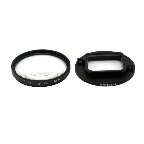 52mm 10x Magnifier Macro Close Up Lens for GoPro Hero 5 Hero 6 Magnification Action Camera Mount 52mm 10x Magnifier Macro Close Up Lens for GoPro Hero 5 Hero 6 Magnification Action Camera Mount