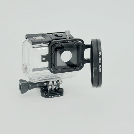 58mm CPL Filter Lens for Gopro Hero 5 Black Waterproof Housing Case 58mm CPL Filter Lens for Gopro Hero 5 Black Waterproof Housing Case