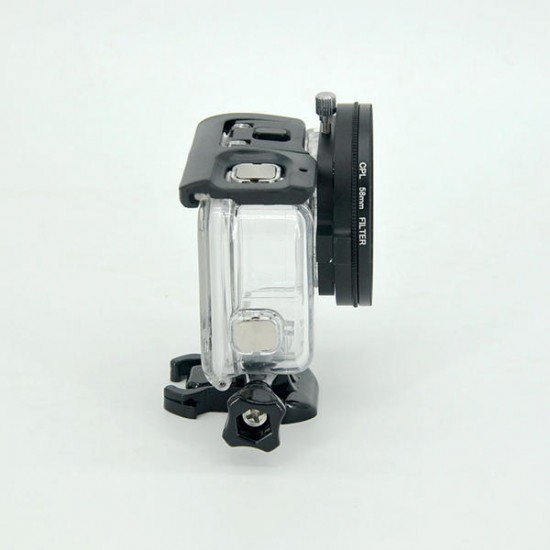 58mm CPL Filter Lens for Gopro Hero 5 Black Waterproof Housing Case 58mm CPL Filter Lens for Gopro Hero 5 Black Waterproof Housing Case