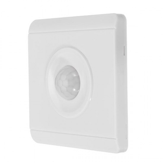 60W PIR Body Motion Infrared Sensor Switch Auto On Off for Lighting AC180-250V