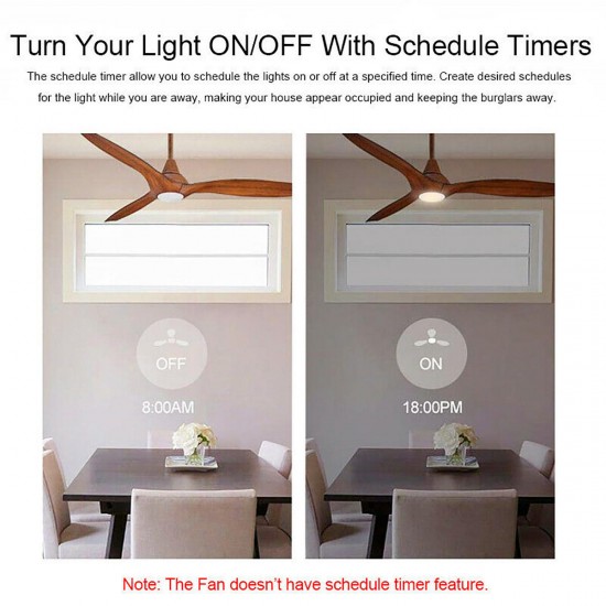 AC110V-240V WIFI RF APP Timing Wireless Remote Control Smart Light Switch Kit for Universal Ceiling Fan Lamp AC110V-240V WIFI RF APP Timing Wireless Remote Control Smart Light Switch Kit for Universal Ceiling Fan Lamp