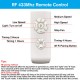 AC110V-240V WIFI RF APP Timing Wireless Remote Control Smart Light Switch Kit for Universal Ceiling Fan Lamp AC110V-240V WIFI RF APP Timing Wireless Remote Control Smart Light Switch Kit for Universal Ceiling Fan Lamp