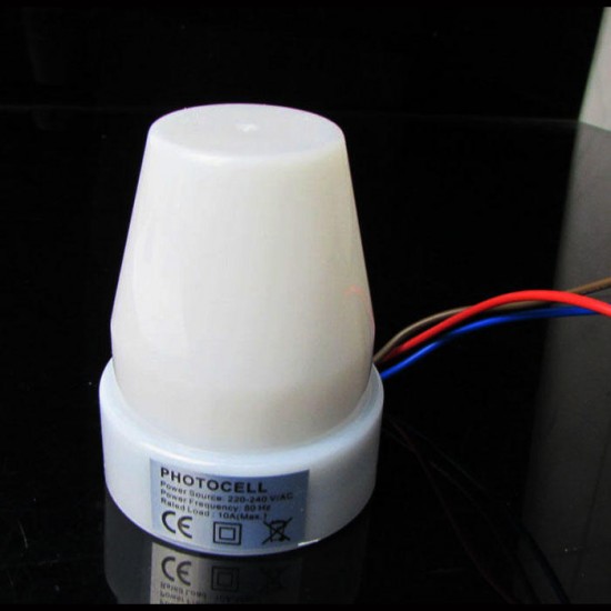 AC220-240V 10A Outdoor Automatic Light Sensor Control Switch for Garden AC220-240V 10A Outdoor Automatic Light Sensor Control Switch for Garden