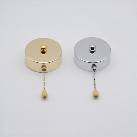 AC220-240V 600W DIY Pull Chain Light Switch for Ceiling Fan Lamp