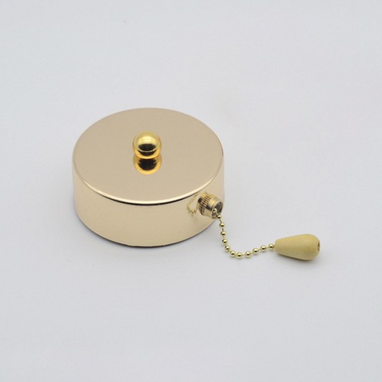 AC220-240V 600W DIY Pull Chain Light Switch for Ceiling Fan Lamp AC220-240V 600W DIY Pull Chain Light Switch for Ceiling Fan Lamp