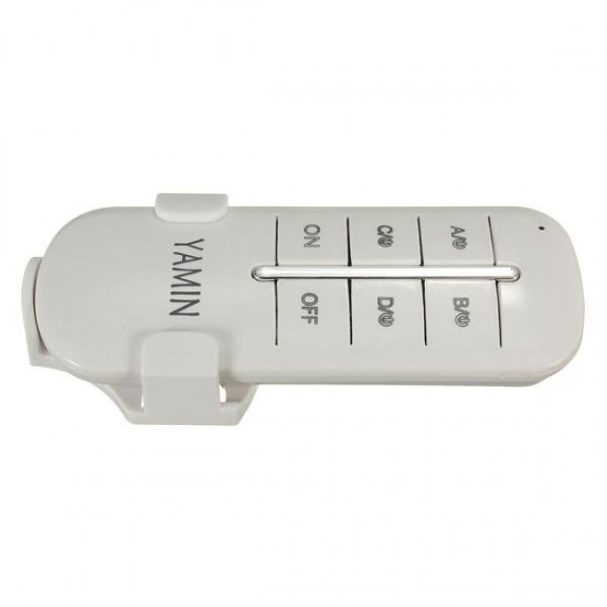 AC220V 4 Ways ON/OFF Wireless Lamp Remote Control Light Switch Receiver Transmitter