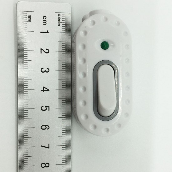 AC250V 10A White Color Line Button Light Switch for Bedside Table Lamp AC250V 10A White Color Line Button Light Switch for Bedside Table Lamp