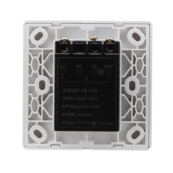 AC85-265V 200W Hand Wave ON OFF Sensor Light Switch for Kitchen Bathroom Indoor Use