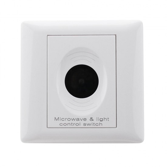 AC85-265V 200W Radar Microwave Sensor Light Switch for Office Corridor Underground AC85-265V 200W Radar Microwave Sensor Light Switch for Office Corridor Underground