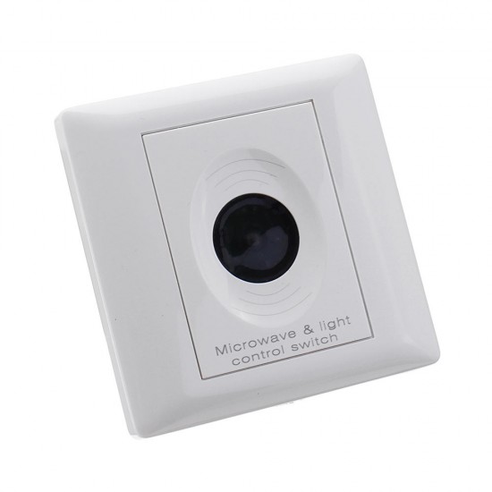 AC85-265V 200W Radar Microwave Sensor Light Switch for Office Corridor Underground