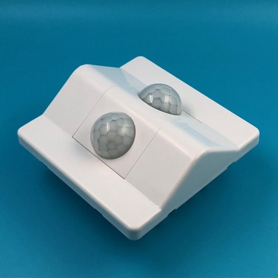 DC12V DC24V Dual Probe Detection 180° PIR Motion Sensor Light Switch With Delay Function for Stairs Corridor