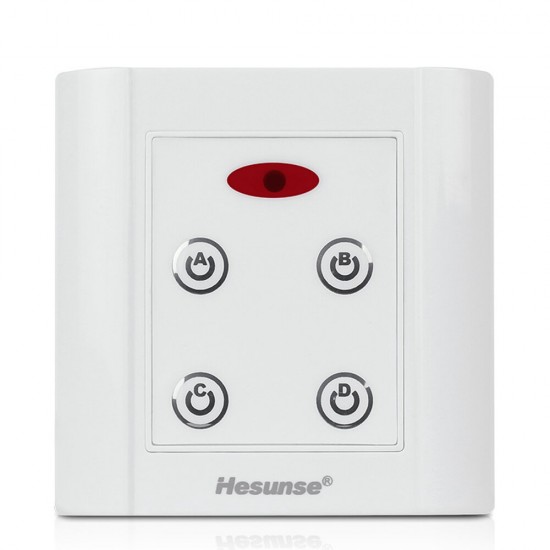 86IR-FW4 86 Type Four-way Infrared Remote Control Light Switch For Home Showroom AC220V