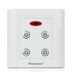 86IR-FW4 86 Type Four-way Infrared Remote Control Light Switch For Home Showroom AC220V