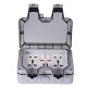 IP66 Weatherproof Outdoor BOX Wall Socket 13A Double Universal / UK Switched Outlet With USB Charging Port