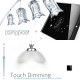 Black Crystal Glass Touch Dimmer Switch VL-C301D-62 AC110-250V Black Crystal Glass Touch Dimmer Switch VL-C301D-62 AC110-250V