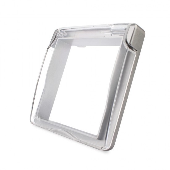 VL-C7-1WF EU Standard Socket Waterproof Cover Plastic Decorative for Light Switch VL-C7-1WF EU Standard Socket Waterproof Cover Plastic Decorative for Light Switch
