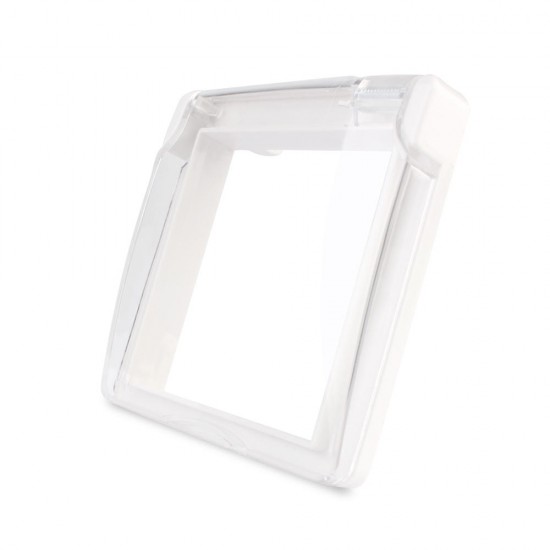 VL-C7-1WF EU Standard Socket Waterproof Cover Plastic Decorative for Light Switch VL-C7-1WF EU Standard Socket Waterproof Cover Plastic Decorative for Light Switch