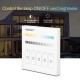 DP1/DP2/DP3 DALI 86 Touch Panel Single Color/CCT/RGB+CCT Smart Dimmer Controller for LED Strip Downlight DP1/DP2/DP3 DALI 86 Touch Panel Single Color/CCT/RGB+CCT Smart Dimmer Controller for LED Strip Downlight