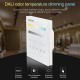 DP1/DP2/DP3 DALI 86 Touch Panel Single Color/CCT/RGB+CCT Smart Dimmer Controller for LED Strip Downlight
