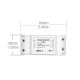 MS-101R DIY Breaker Timer Home Automation RF Light Switch AC90-250V MS-101R DIY Breaker Timer Home Automation RF Light Switch AC90-250V