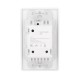 SW1 AC100-240V 10A Smart Switch Wall Light WIFI Remote For Alexa & Google IFTTT Control Smart Life