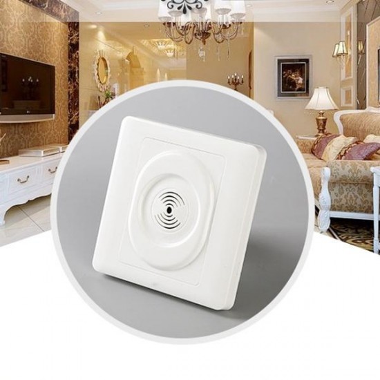 Smart Wall Mount Voice Sound & Light Sensor Control Delay Light Switch for Home AC180-230V