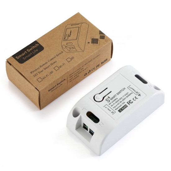 WiFi Smart Switch On-off Device Modified Parts Controller Supports Mobile Phone APP Timing 433RF Wireless Remote Control WiFi Smart Switch On-off Device Modified Parts Controller Supports Mobile Phone APP Timing 433RF Wireless Remote Control