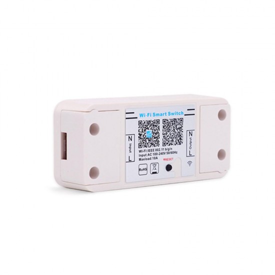 ZJ-W-AD01 AC100-240V 10A APP Control Smart WiFi LED Light Switch Controller Work With Amazon Alexa Google Home ZJ-W-AD01 AC100-240V 10A APP Control Smart WiFi LED Light Switch Controller Work With Amazon Alexa Google Home