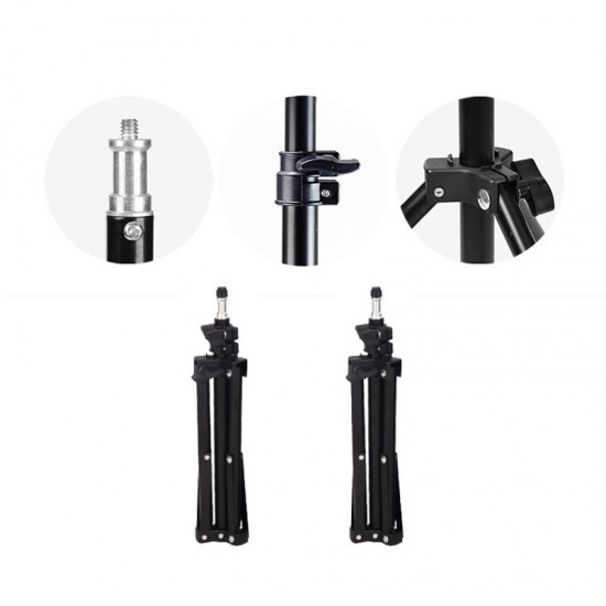 50cm 150cm Portable Extendable Aluminum Tripod Stand Video Ring Light Stand Photography Fill Light Holder 50cm 150cm Portable Extendable Aluminum Tripod Stand Video Ring Light Stand Photography Fill Light Holder