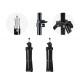 50cm 150cm Portable Extendable Aluminum Tripod Stand Video Ring Light Stand Photography Fill Light Holder