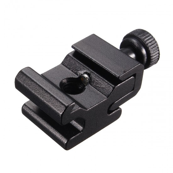JT-211 Aluminum Alloy Adjustable Speedlite Flash Cold Shoe Hot Shoe Mount Adapter with 1/4 Screw JT-211 Aluminum Alloy Adjustable Speedlite Flash Cold Shoe Hot Shoe Mount Adapter with 1/4 Screw