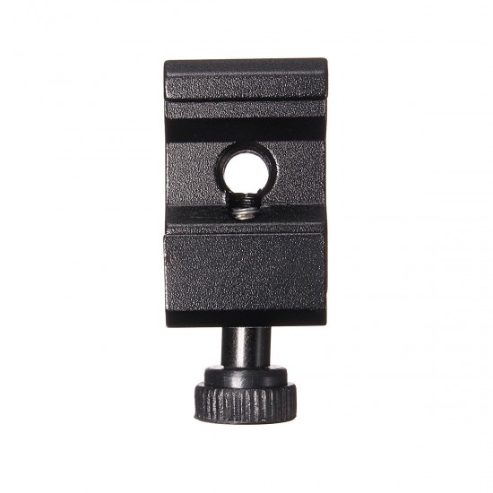 JT-211 Aluminum Alloy Adjustable Speedlite Flash Cold Shoe Hot Shoe Mount Adapter with 1/4 Screw JT-211 Aluminum Alloy Adjustable Speedlite Flash Cold Shoe Hot Shoe Mount Adapter with 1/4 Screw