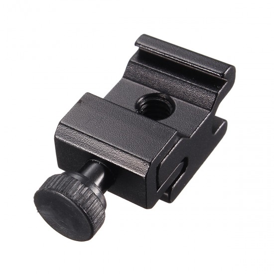 JT-211 Aluminum Alloy Adjustable Speedlite Flash Cold Shoe Hot Shoe Mount Adapter with 1/4 Screw JT-211 Aluminum Alloy Adjustable Speedlite Flash Cold Shoe Hot Shoe Mount Adapter with 1/4 Screw