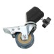 Meking Universal Ajustable Anti-Shake Anti-Skid Light Stand Trolley Wheel with Brake Lock