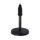 PU390 Round Base Desktop Mount for LED Ring Light 18cm-28cm Adjustable