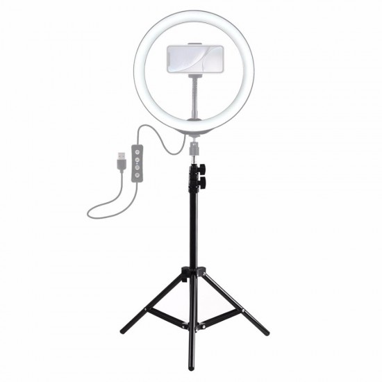 PU419 1.1M Foldable Tripod Light Stand Holder for Video Ring Light Flash Backdrop Photography Background Youtube Tik Tok Live Streaming