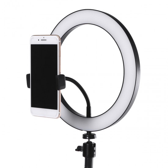 10 Inch LED Dimmable Video Ring Light Tripod Stand with Phone Holder bluetooth Selfie Shutter for Youtube Tik Tok Makeup Live Streaming 10 Inch LED Dimmable Video Ring Light Tripod Stand with Phone Holder bluetooth Selfie Shutter for Youtube Tik Tok Makeup Live Streaming