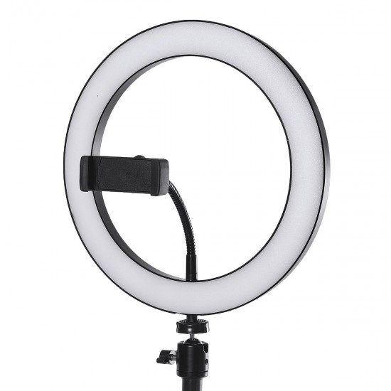 10 Inch LED Dimmable Video Ring Light Tripod Stand with Phone Holder bluetooth Selfie Shutter for Youtube Tik Tok Makeup Live Streaming 10 Inch LED Dimmable Video Ring Light Tripod Stand with Phone Holder bluetooth Selfie Shutter for Youtube Tik Tok Makeup Live Streaming