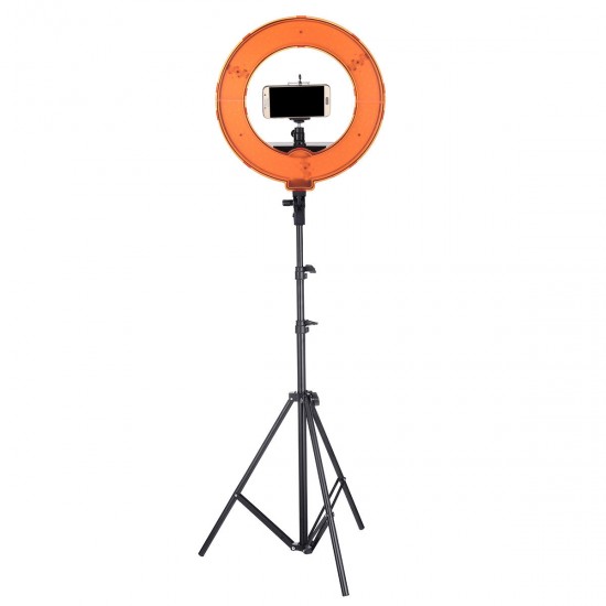 12 Inch Dimmable LED Video Ring Light with Diffuser Tripod Stand Holder for Youtube Tik Tok Live Streaming