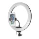 13 inch Selfie LED Ring Light Fill Light Camera Flashes Light Phone Beauty Lamp 3 Modes Dimmable For Youtube Tiktok Makeup Video Live Broadcast