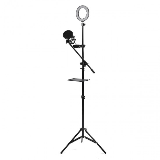 16/25cm Dimmable LED Video Ring Light Tripod Stand with Phone/Mic Holder bluetooth Selfie Shutter for Youtube Tik Tok Live Streaming 16/25cm Dimmable LED Video Ring Light Tripod Stand with Phone/Mic Holder bluetooth Selfie Shutter for Youtube Tik Tok Live Streaming