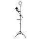 16/25cm Dimmable LED Video Ring Light Tripod Stand with Phone/Mic Holder bluetooth Selfie Shutter for Youtube Tik Tok Live Streaming 16/25cm Dimmable LED Video Ring Light Tripod Stand with Phone/Mic Holder bluetooth Selfie Shutter for Youtube Tik Tok Live Streaming